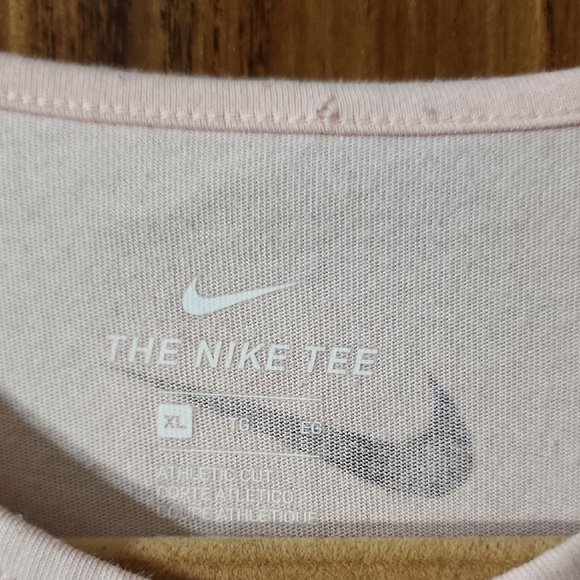 Nike Soft Pink Muscle Tee for Effortless Style - Picture 2 of 8
